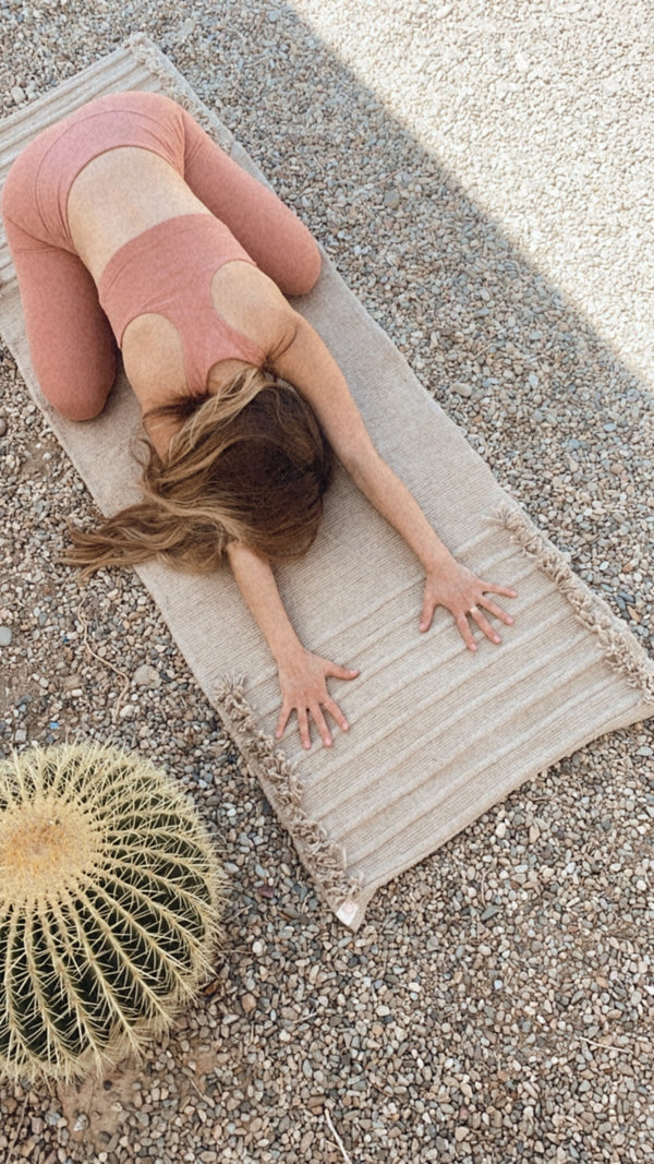 Clay - Naturally Dyed Herbal Yoga Mat