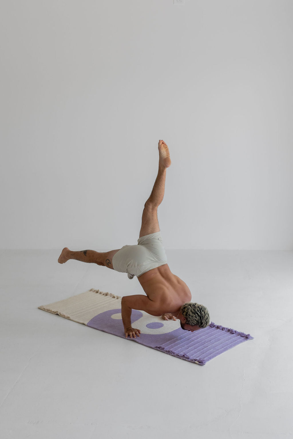 Yin-Yang Amethyst - Herbal Yoga Mat