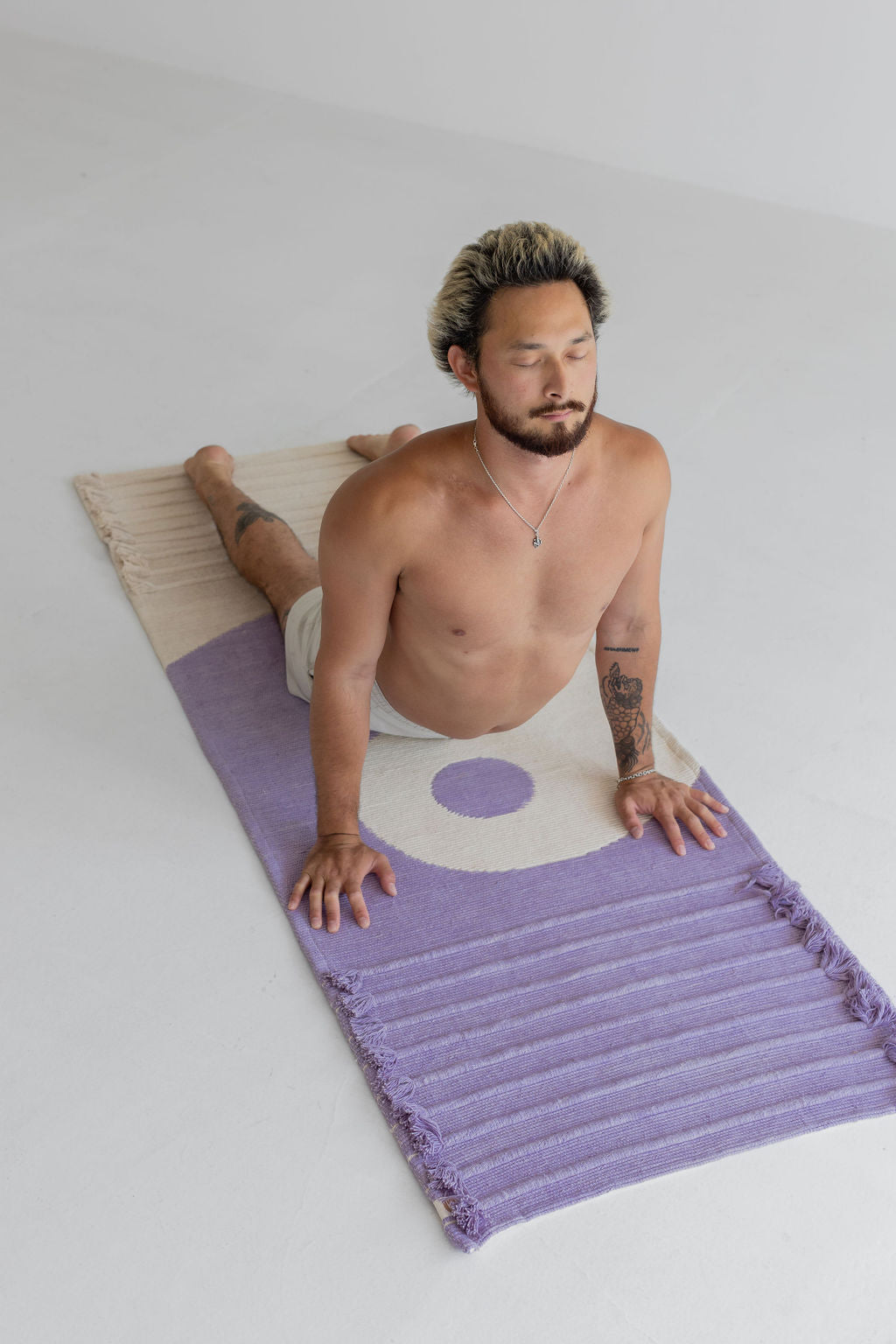 Yin-Yang Amethyst - Herbal Yoga Mat
