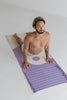 Yin-Yang Amethyst - Naturally Dyed Herbal Yoga Mat 7mm