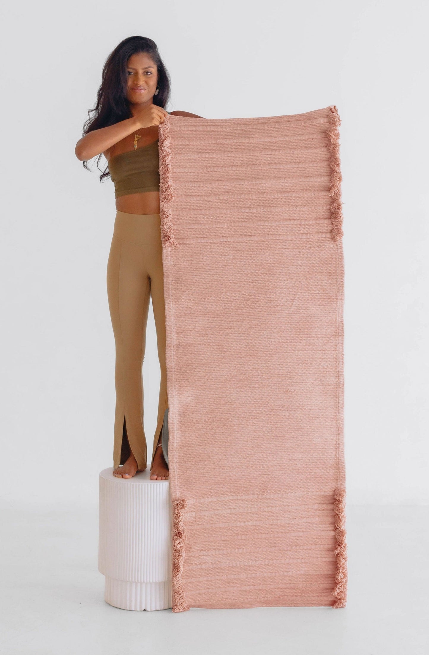 Rose Quartz -  Herbal Yoga Mat