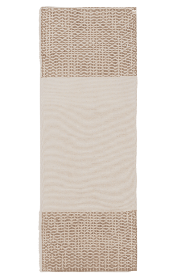 Diamond Yoga Mat - Clay & Cream 7mm