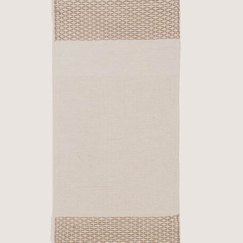 Diamond Yoga Mat - Clay & Cream