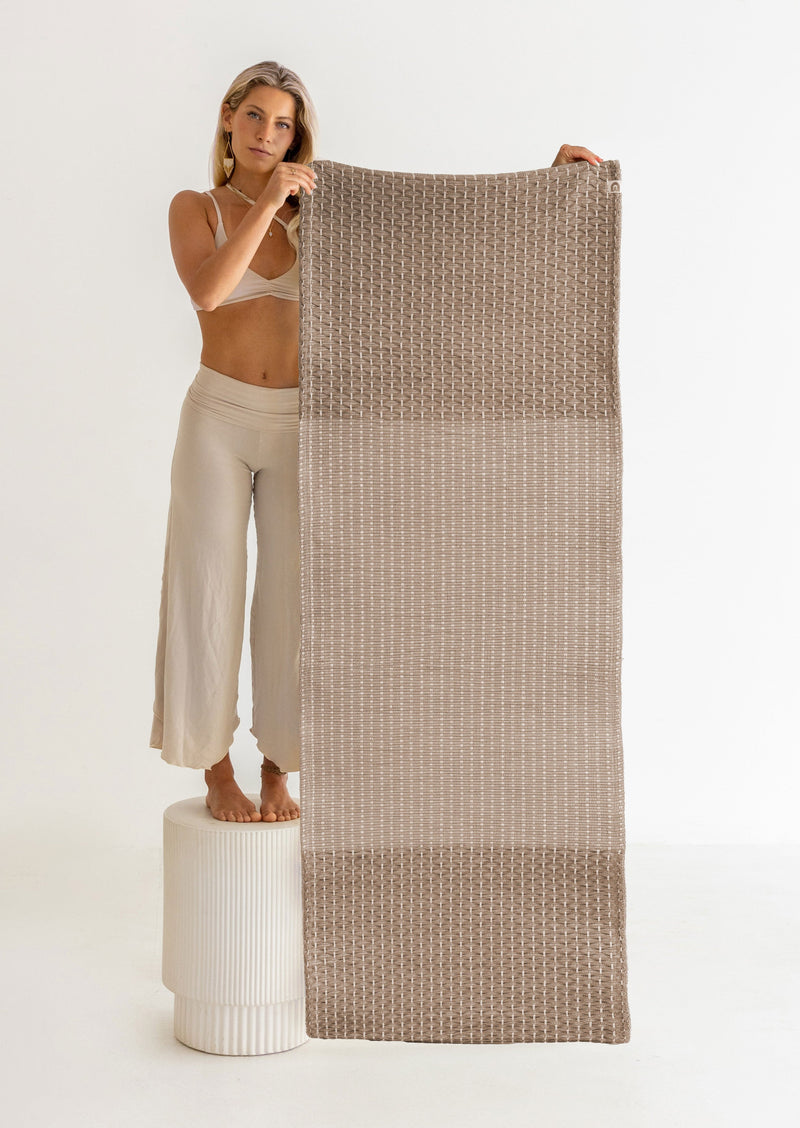 Diamond Yoga Mat - Clay