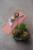 Hibiscus - Naturally Dyed Herbal Yoga Mat