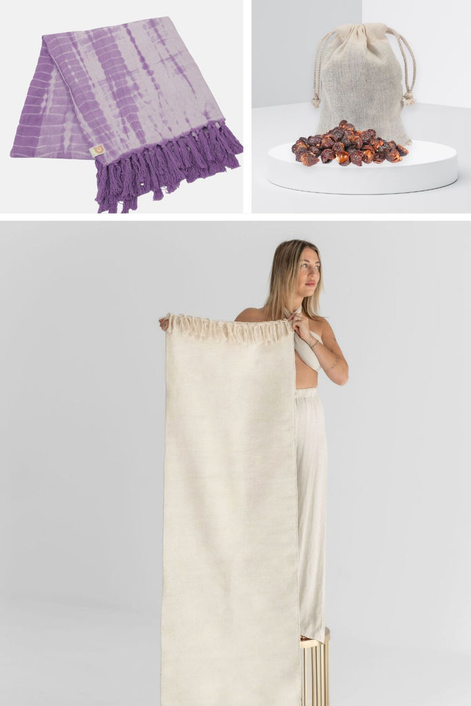 Accessories Bundle: Towel + Blanket _ Soap Nuts - 20% OFF