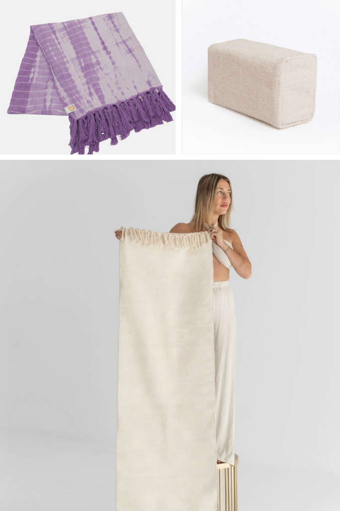 Accessory Bundle: Yoga Blanket + Towel + Block - 15%