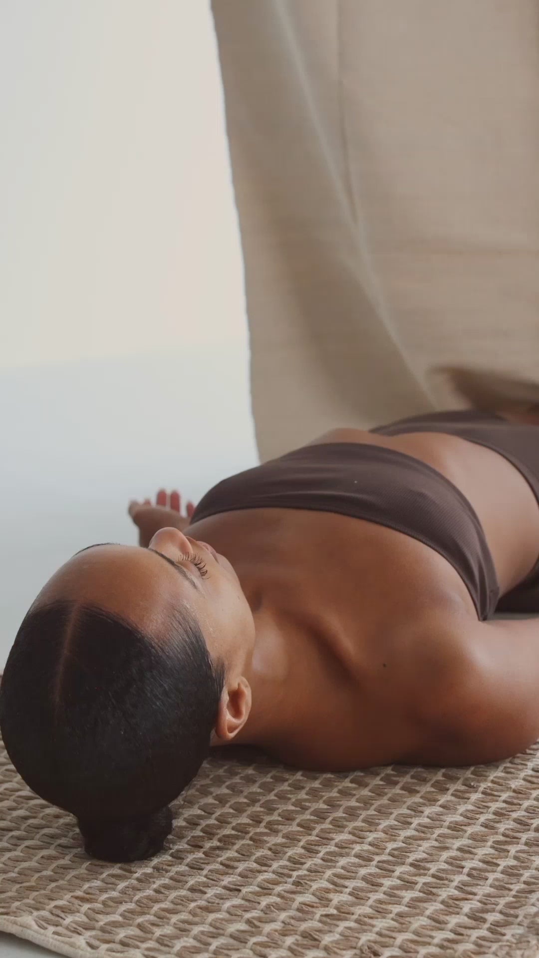 Organic Cotton Yoga Blanket - Naturally Dyed