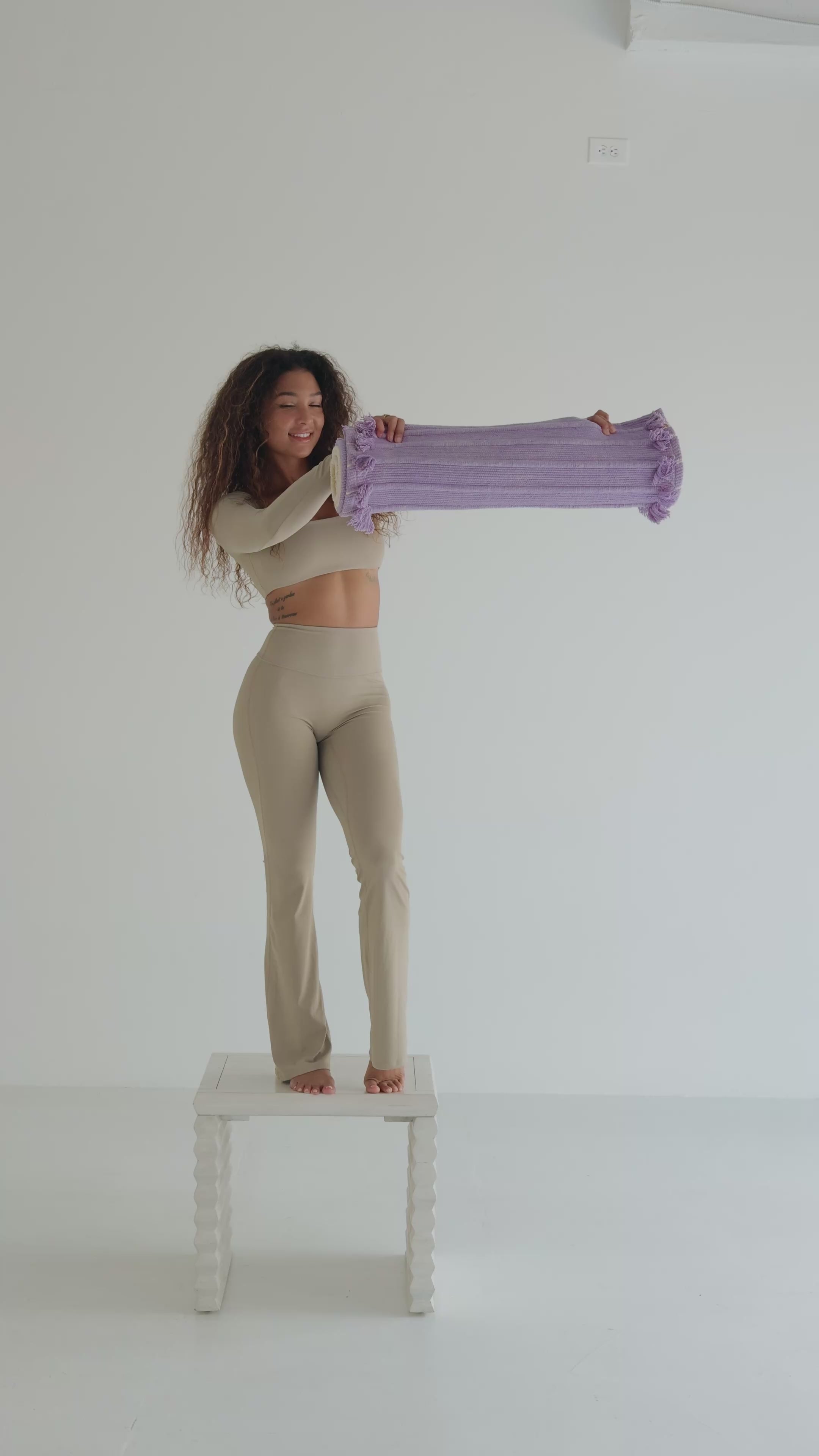 Yin-Yang Amethyst - Herbal Yoga Mat