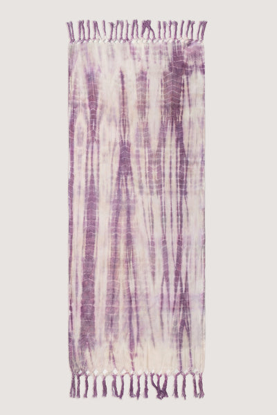 an organic cotton yoga towel
