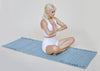 Eco-friendly Yoga Mat, organic cotton yoga mat, herbal dyed, plant dyed, yoga rug