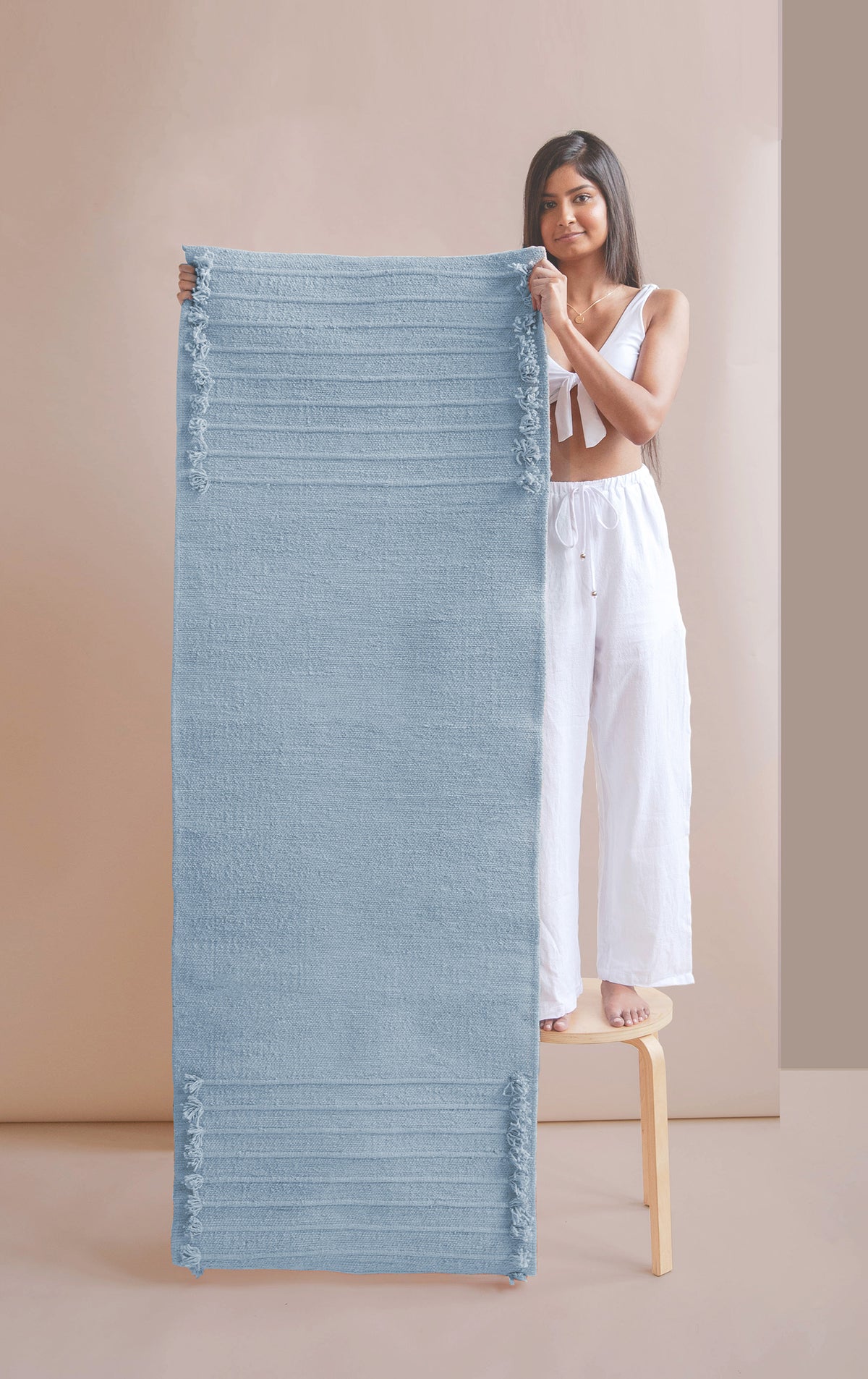Yoga Mat - Herbal Organic Cotton Yoga Mat & Bag 72 x 27 inch