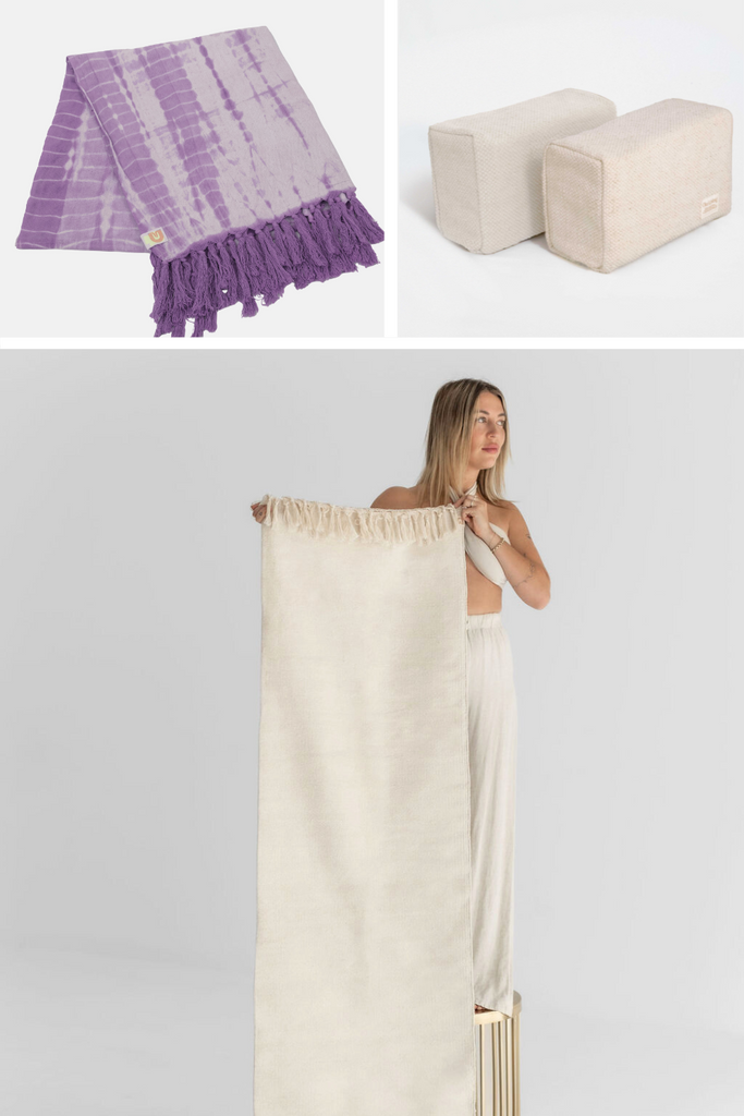 Accessory Bundle: Yoga Blanket + Towel + Block - 20% OFF